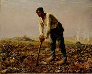 Jean-Franc Millet Man with a hoe oil painting